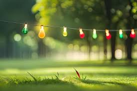 Colorful Lights Hanging