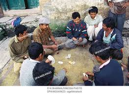 playing cards game living in himas