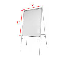 Economy Flip Chart 2 X 3 Non Magnetic With Roller Fresh