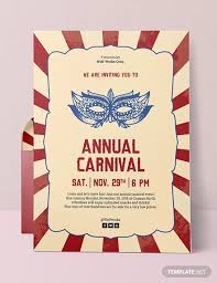 carnival party invitation 16