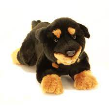 rottweiler puppy plush soft toy