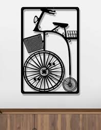 Vinoxo Vintage Metal Bicycle Wall