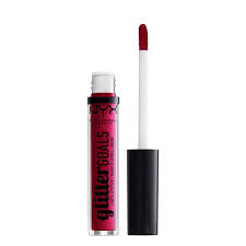 nyx professional makeup glitter goals liquid lipstick reflector