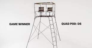 game winner quad pod ds hunting stand