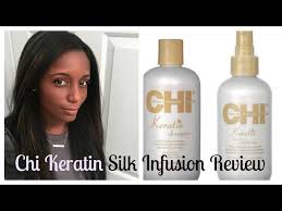 chi keratin silk infusion review and