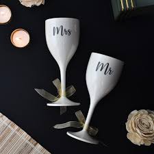 Personalized Unbreakable Wine Glasses