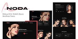 noda makeup artist wordpress theme by