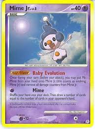 Mime's exp is the lowest, it will get 2 exp per second), shell bell (this will heal mr. Amazon Com Pokemon Mime Jr 90 Diamond Pearl Toys Games