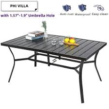 Patio Dining Table For 6 Person