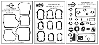 Rotary 6621 Gasket Chart For Briggs And Stratton Engines