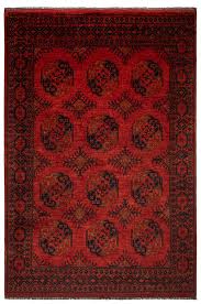 afghan rug red 298 x 201 cm