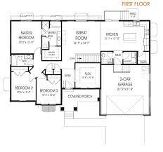 3 Bedroom Rambler Floor Plan For Your