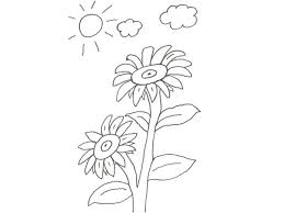 Ver más ideas sobre flores para dibujar, dibujos, disenos de unas. Dibujo De Dos Flores Grandes Para Colorear Con Ninos