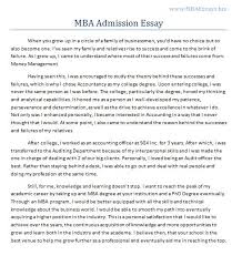 Sample Stanford MBA Essay A  What matters most to you  and why 
