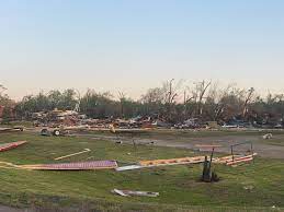 Reported tornado causes damage in ...