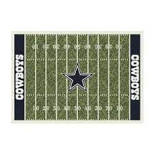 jets 8 ft by 11 ft homefield area rug