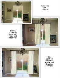 Sliding Door Window Treatments