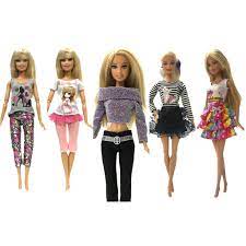 Váy, quần áo thời trang cho búp bê Barbie hoặc các loại búp bê tương tự cao  28-30cm
