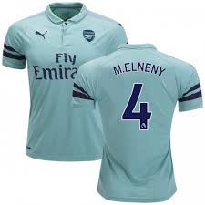 Cheap Arsenal Fc 4 Mohamed Elneny Puma Third Jersey 18 19