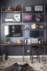Industrial Pipe and Wood Shelves Tips and Tricks Design Improvised