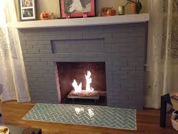 Herringbone Glass Tile Fireplace Hearth