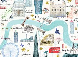 Map Of London Art Print Josie Shenoy
