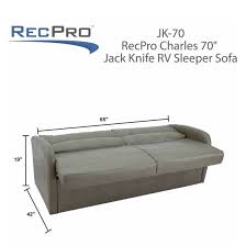 70 jack knife rv sleeper sofa cloth