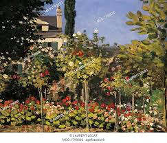 Flowering Garden In Sainte Adresse By