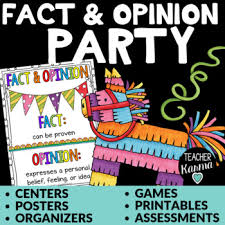 Fact And Opinion Bundle