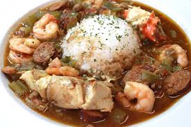 seafood en and andouille sausage gumbo