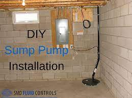 diy sump pump install your own smd
