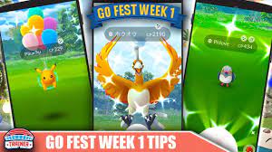 GO FEST WEEK 1* TOP 5 TIPS - ALL SKILL CHALLENGE TASKS, SHINY PIDOVE &  SHINY Ho-Oh