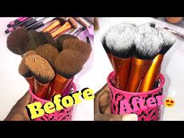 how to clean your makeup brushes
