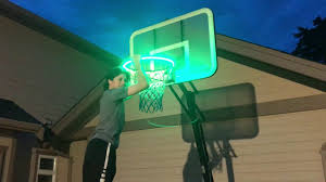 fun basketball hoop light accessory
