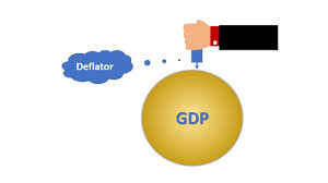 calculate inflation using gdp deflator