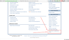 chase application status
