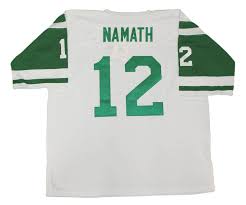 Mitchell Ness New York Jets 1968 Joe Namath Authentic Throwback White Jersey