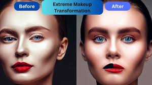 extreme makeup transformation
