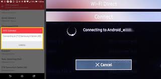 how to mirror android to tv connect
