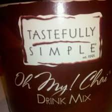 tastefully simple oh my chai