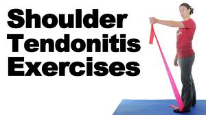 shoulder tendonitis exercises for pain
