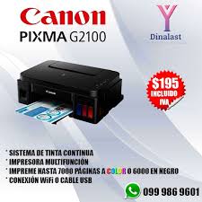 / multifuncional canon pixma g2100 / tinta continua / usb. Dinalast Impresora Canon G2101 Solicitala Ya Facebook