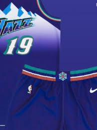 On thursday they unveiled their new logo, uniforms and new court. Utah Jazz Bring Back Iconic Purple Mountain Jerseys For 2019 20 Season Kutv