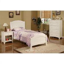 Our furniture, home decor and accessories collections feature white twin bedroom set in quality materials and classic styles. Poundex 3 Piece Kids Twin Size Bedroom Set In White Finish Walmart Com Walmart Com