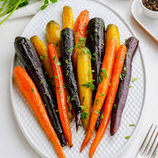 rainbow carrots quick easy maple glazed