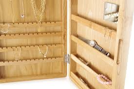 Oak Cove Jewellery Wall Cabinet Storage