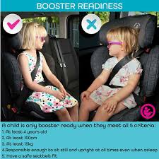 child move to a booster seat