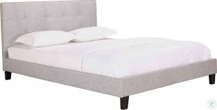 Upholstered Light Grey Bed Deals 57