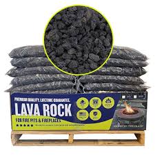 Small Lava Rock Pallet 60 X 20 Lbs Bags