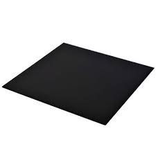 Table Top Glass Black Tempered
